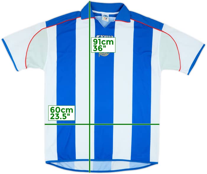 2001-02 Deportivo de La Coruna Match Issue Home Shirt #14