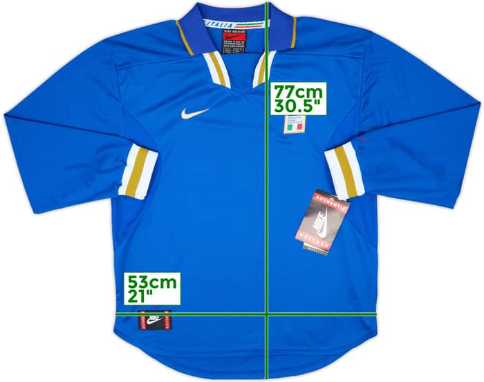 1996-97 Italy Home L/S Shirt (XL)
