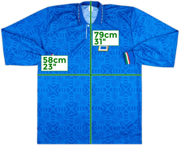 1993-94 FIGC Match Issue Home L/S Shirt #15 (Bosi)