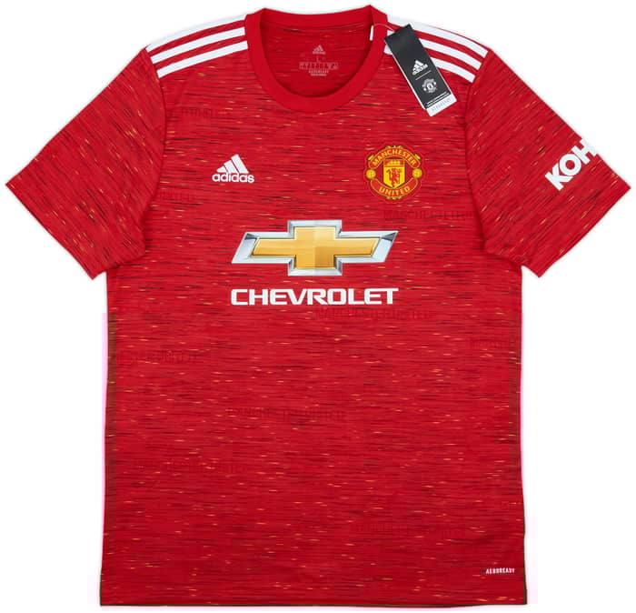 2020-21 Manchester United Home Shirt B.Fernandes #18 (L)