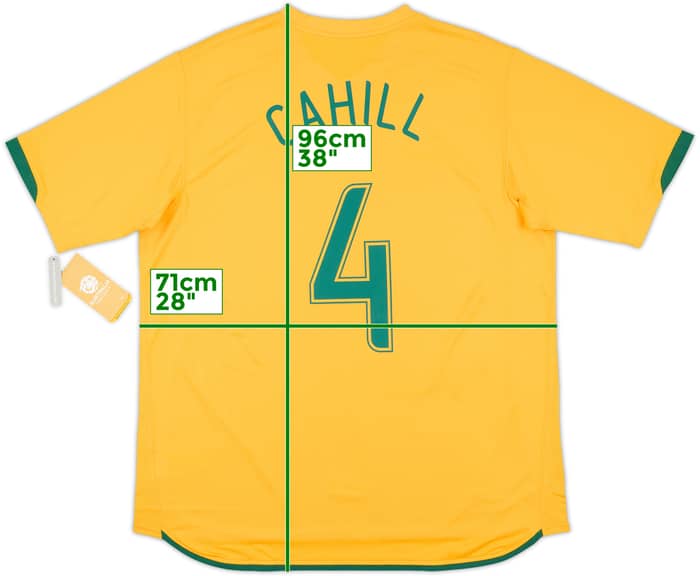2006-08 Australia Home Shirt Cahill #4 (XL)