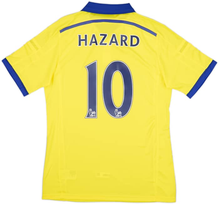 2014-15 Chelsea Player Issue Away Shirt Hazard #10 (L)