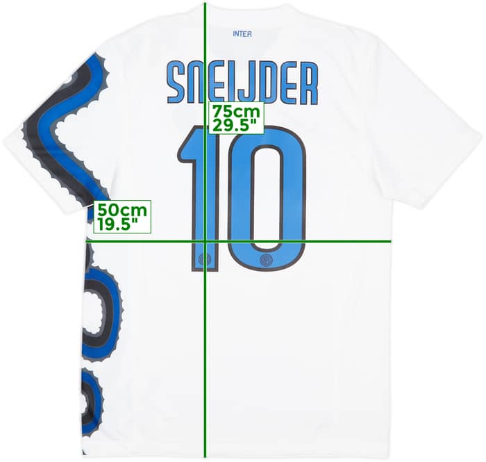 2010-11 Inter Milan Away Shirt Sneijder #10 (M)