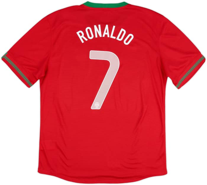2012-13 Portugal Home Shirt Ronaldo #7 (L)