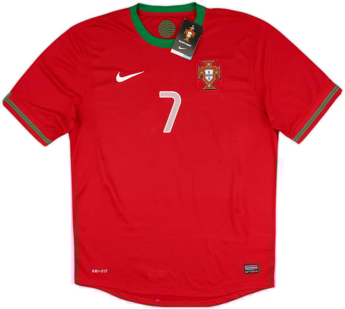 2012-13 Portugal Home Shirt Ronaldo #7 (L)