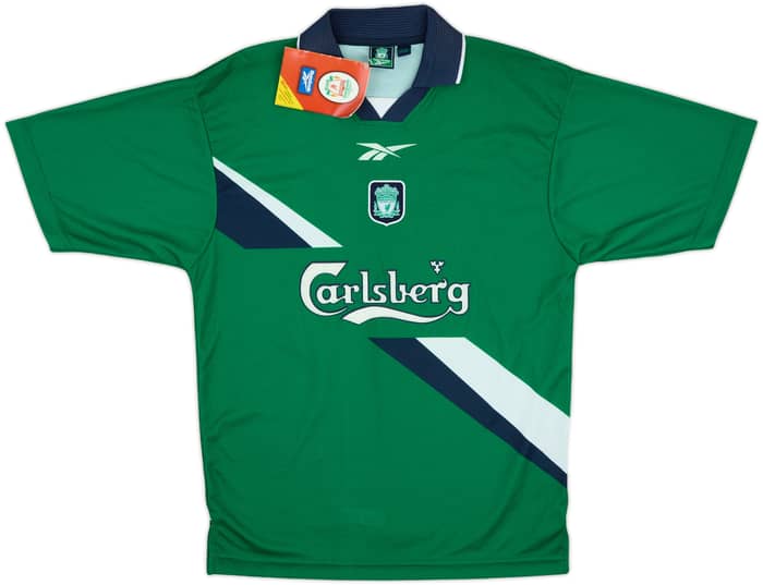 1999-00 Liverpool Away Shirt Gerrard #28 (S)