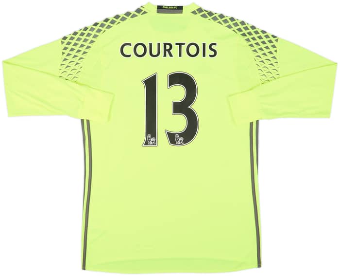 2016-17 Chelsea GK Shirt Courtois #13 (L)