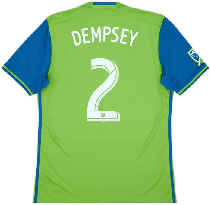 2016-17 Seattle Sounders Home Shirt Dempsey #2 (M)