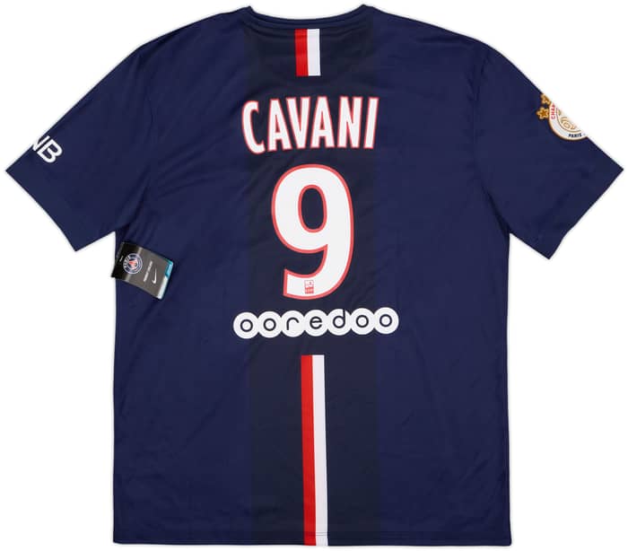 2014-15 Paris Saint-Germain Home Shirt Cavani #9 (XL)