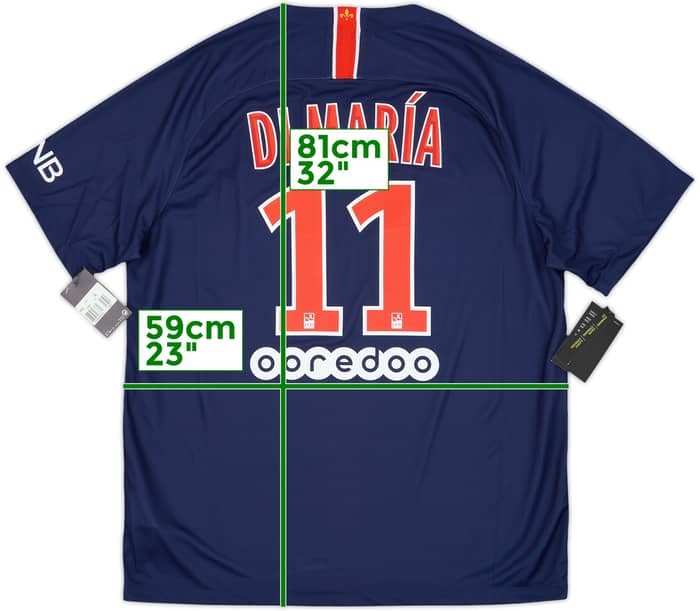 2018-19 Paris Saint-Germain Home Shirt Di Maria #11 (XL)