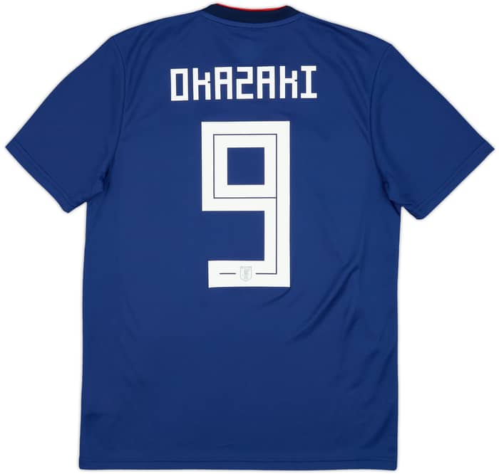 2018-19 Japan Home Shirt Okazaki #9 (L)