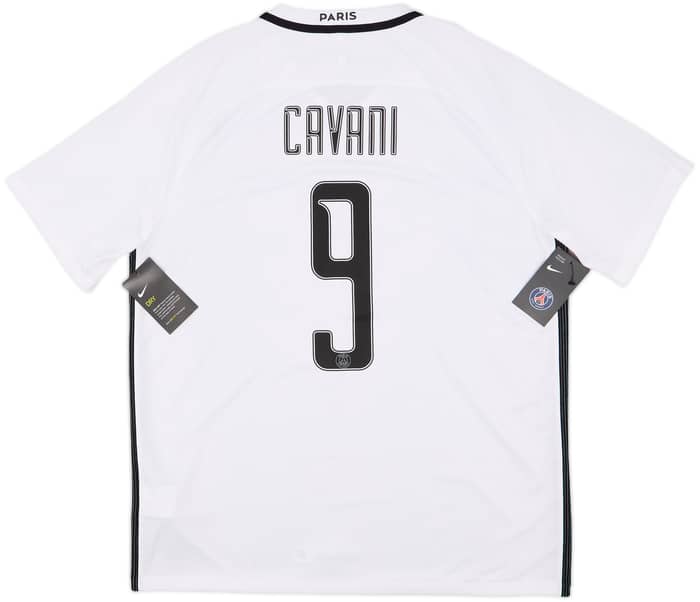 2016-17 Paris Saint-Germain Third Shirt Cavani #9 (XL)