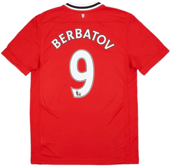 2011-12 Manchester United Home Shirt Berbatov #9 (M)