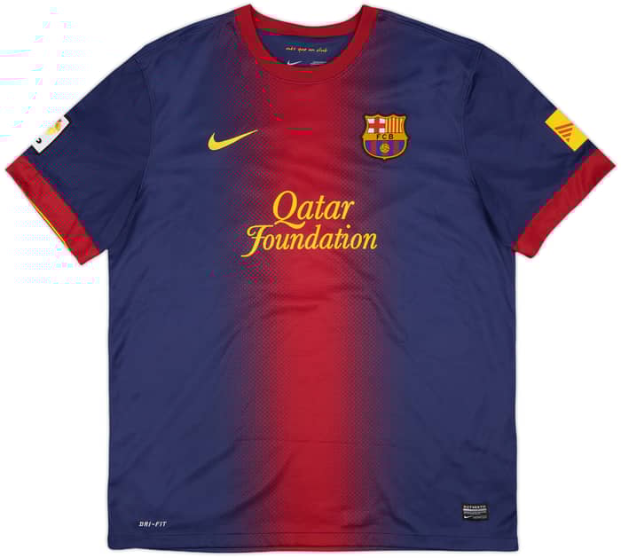 2012-13 Barcelona Home Shirt Messi #10 - 10/10 - (XL)