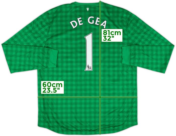 2012-13 Manchester United GK Shirt De Gea #1 (XL)