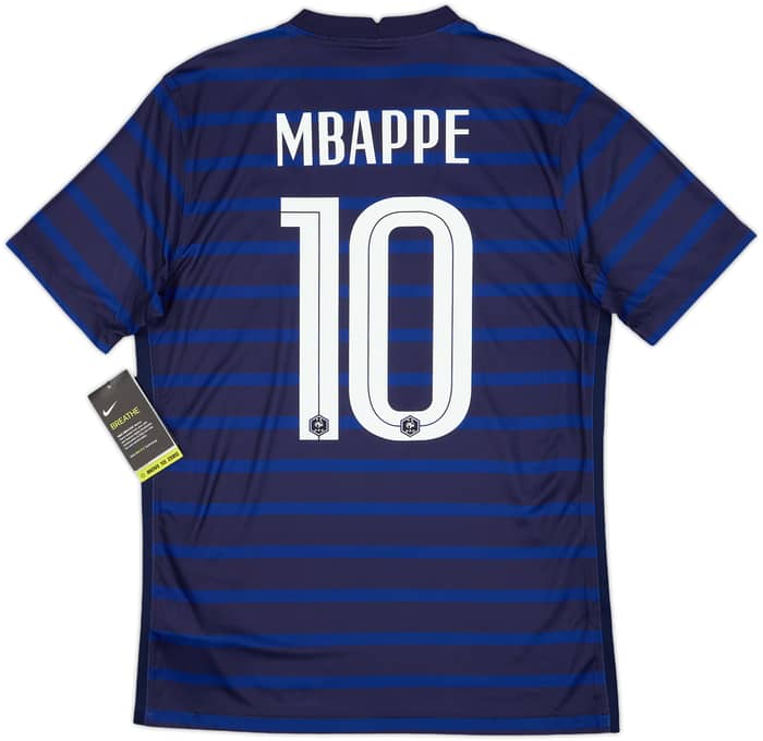 2020-21 France Home Shirt Mbappe #10 (M)