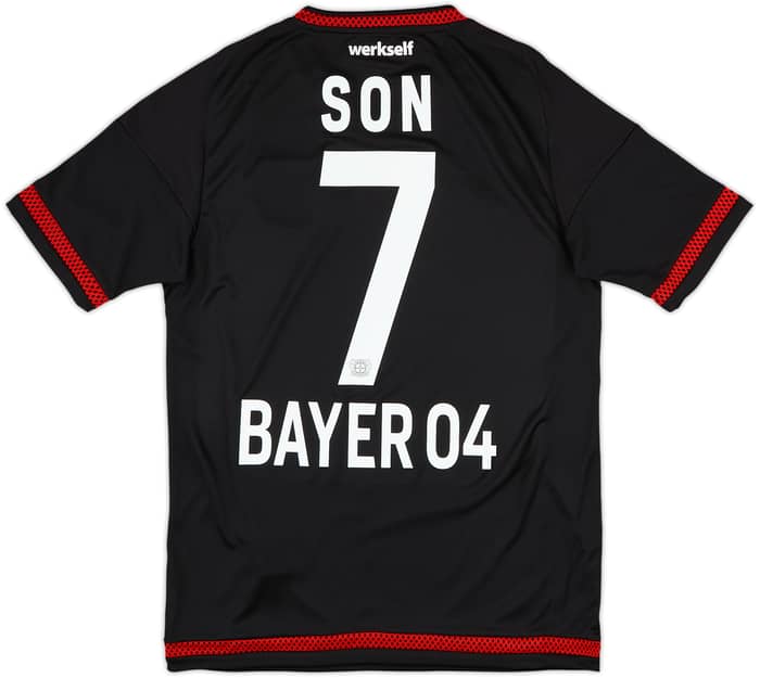2015-16 Bayer Leverkusen Home Shirt Son #7 (S)