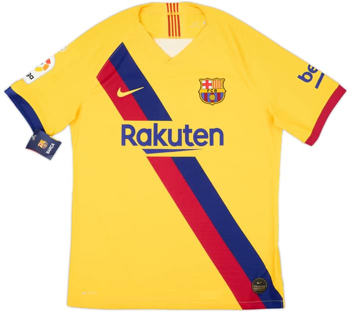 2019-20 Barcelona Authentic Away Shirt Messi #10 (L)
