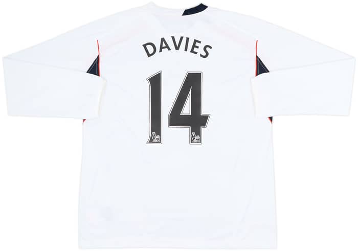 2007-08 Bolton Home L/S Shirt Davies #14 (XL)