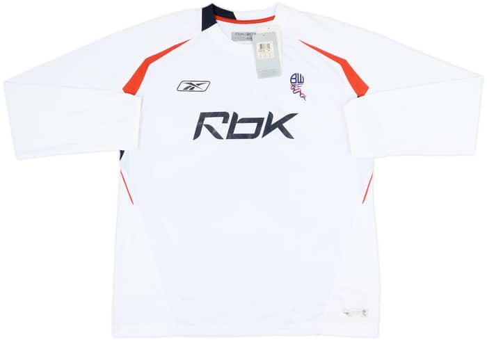 2007-08 Bolton Home L/S Shirt Davies #14 (XL)