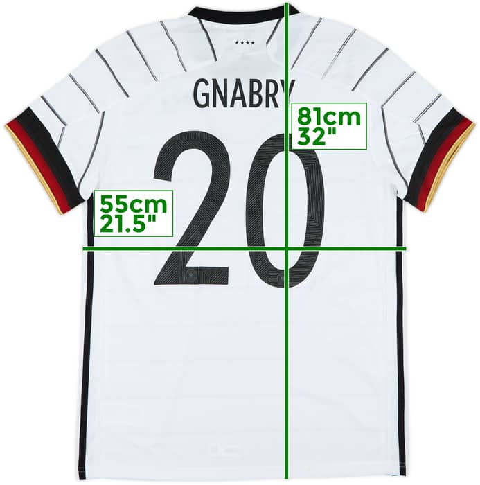 2020-21 Germany Home Shirt Gnabry #20 (L)