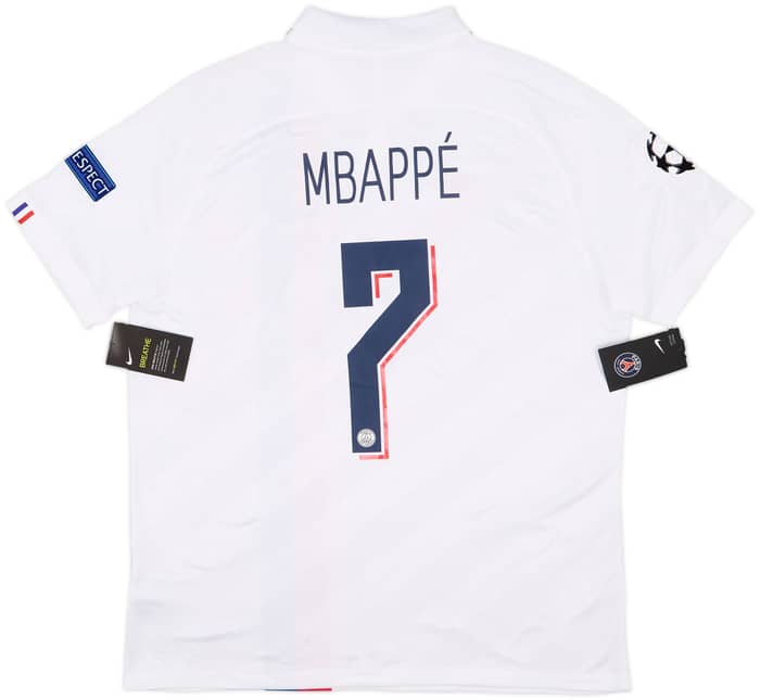 2019-20 Paris Saint-Germain Third Shirt Mbappe #7 (XL)