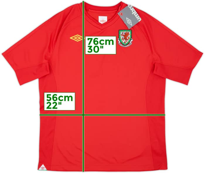 2010-11 Wales Home Shirt Morrison (L)