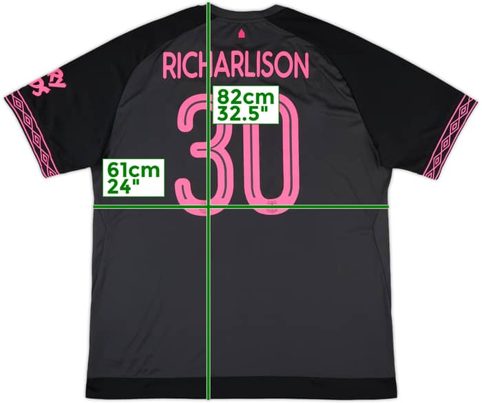 2018-19 Everton Away Shirt Richarlison #30 (XXL)