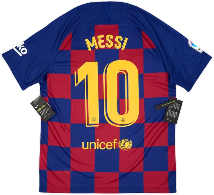 2019-20 Barcelona Home Shirt Messi #10 (L)