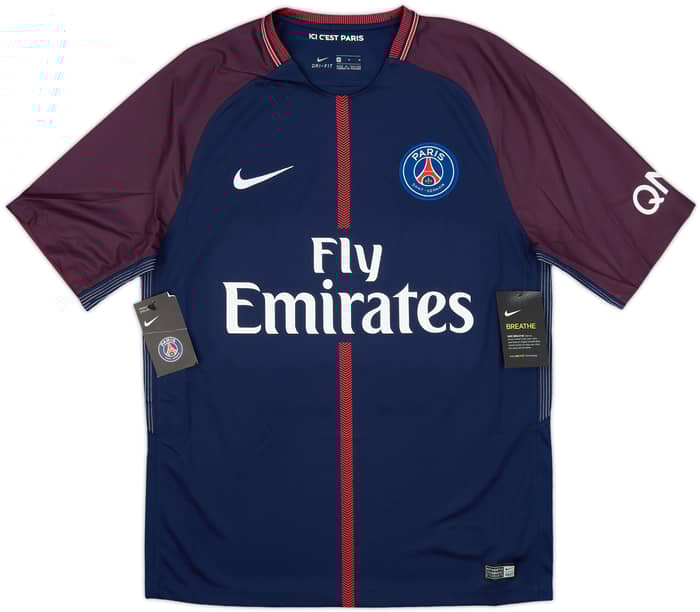 2017-18 Paris Saint-Germain Home Shirt Cavani #9 (M)