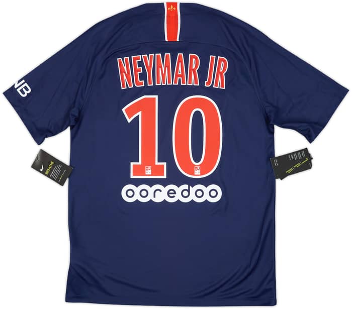 2018-19 Paris Saint-Germain Home Shirt NeymarJr #10 (M)