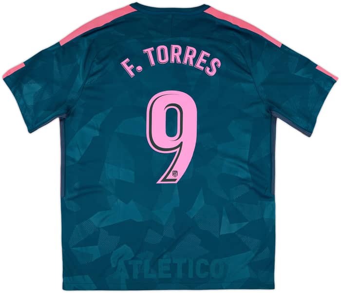 2017-18 Atletico Madrid Third Shirt F. Torres #9 (XL)