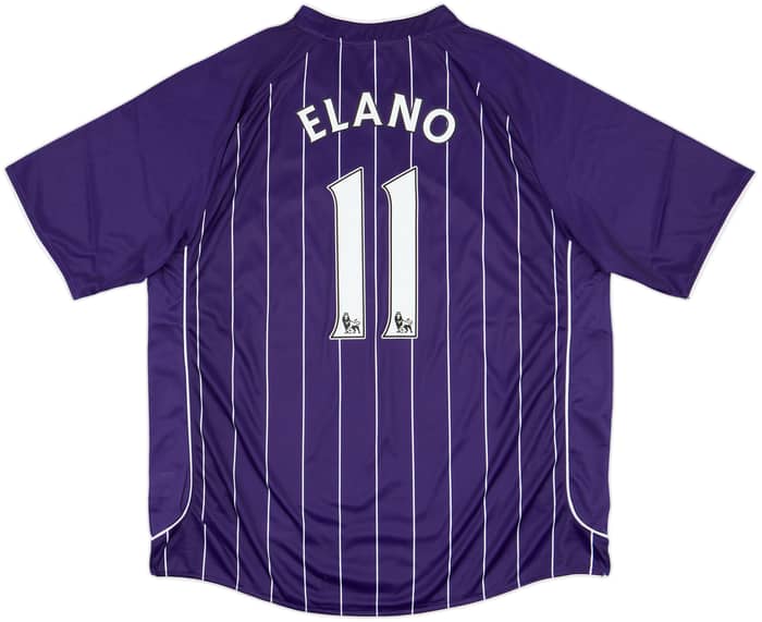 2007-08 Manchester City Away Shirt Elano #11 (XXL)