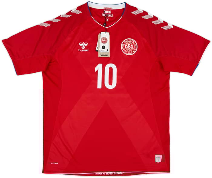 2018-19 Denmark Home Shirt Eriksen #10 (XL)