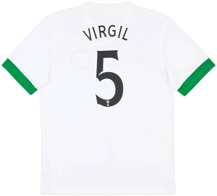 2014-15 Celtic European Third Shirt Virgil #5 (M)