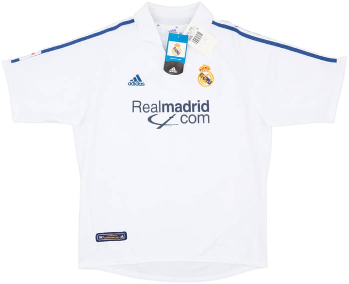 2001 Real Madrid Home Shirt Zidane #5 (L)
