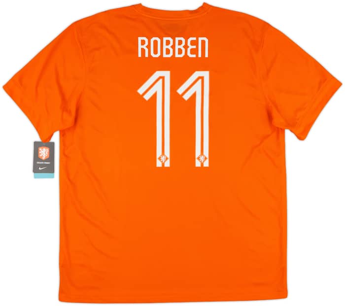 2014-15 Netherlands Home Shirt Robben #11 (XL)