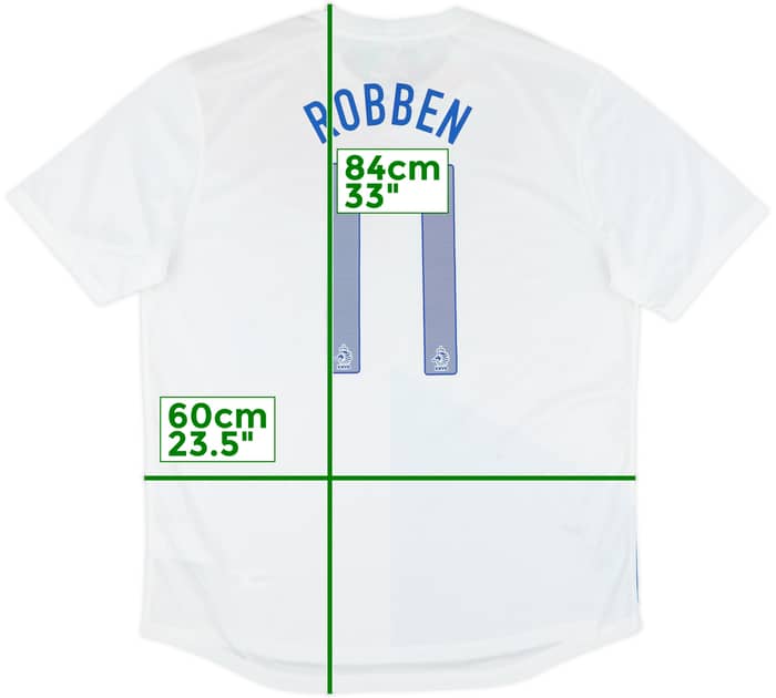 2013-14 Netherlands Away Shirt Robben #11 (XL)