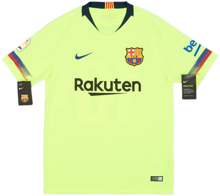 2018-19 Barcelona Away Shirt Messi #10 (M)