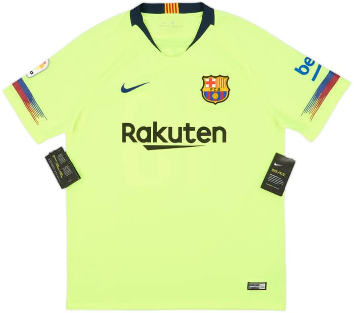 2018-19 Barcelona Away Shirt Messi #10 (L)