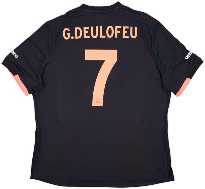 2016-17 Everton Away Shirt G. Deulofeu #7 (XXL)