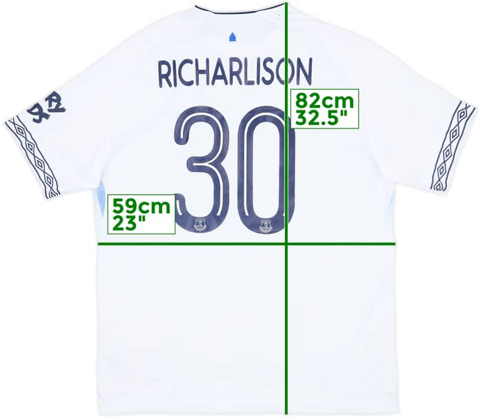 2018-19 Everton Third Shirt Richarlison #30 (XXL)