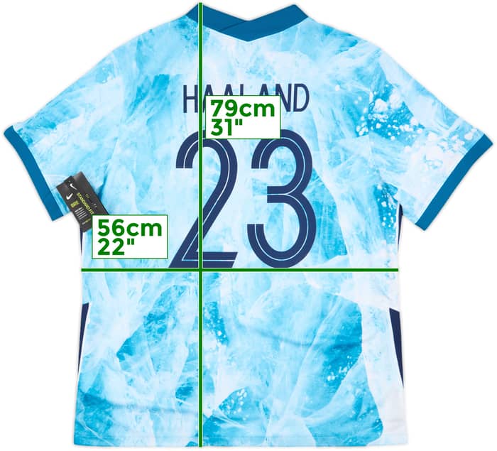 2020-22 Norway Away Shirt Haaland #23 (XL)