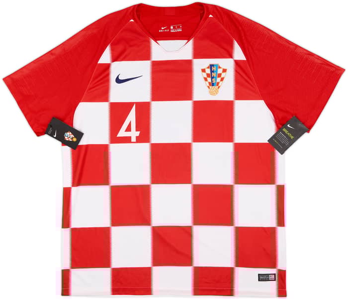 2018-19 Croatia Home Shirt Perisic #4 (XL)