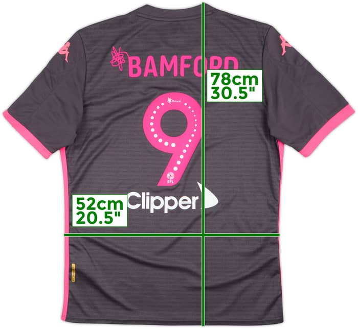 2019-20 Leeds United Away Shirt Bamford #9 (L)