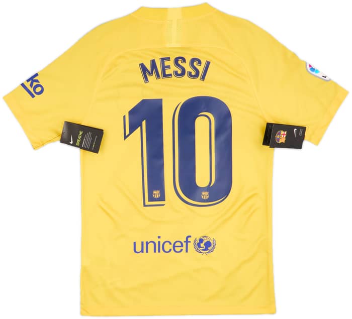 2019-20 Barcelona 'Senyera' Fourth Shirt Messi #10 (S)