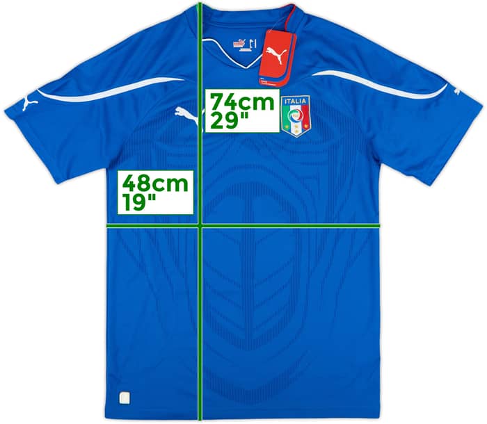 2010-12 Italy Home Shirt (M)