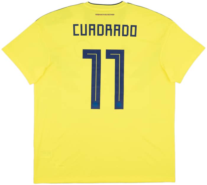 2018-19 Colombia Home Shirt Cuadrado #11 (XL)