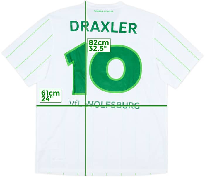 2016-17 Wolfsburg Away Shirt Draxler #10 (XL)