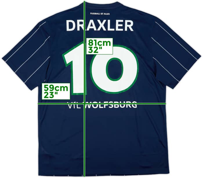 2016-17 Wolfsburg Third Shirt Draxler #10 (XL)
